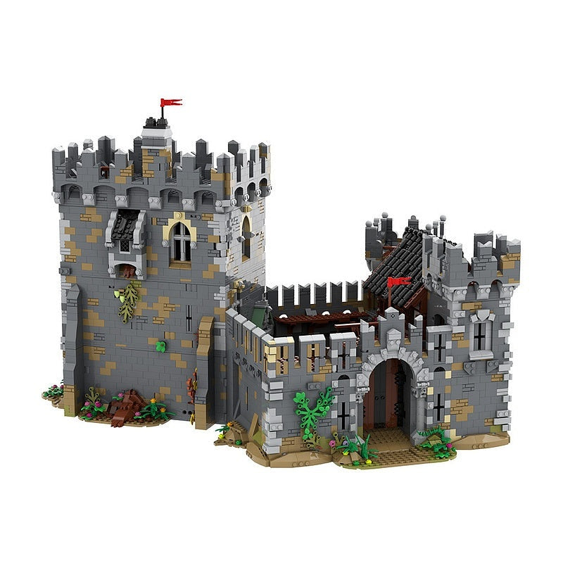 Lion's Medieval Fortress Castle MOC Building Kit | Fantasy Architecture - 1