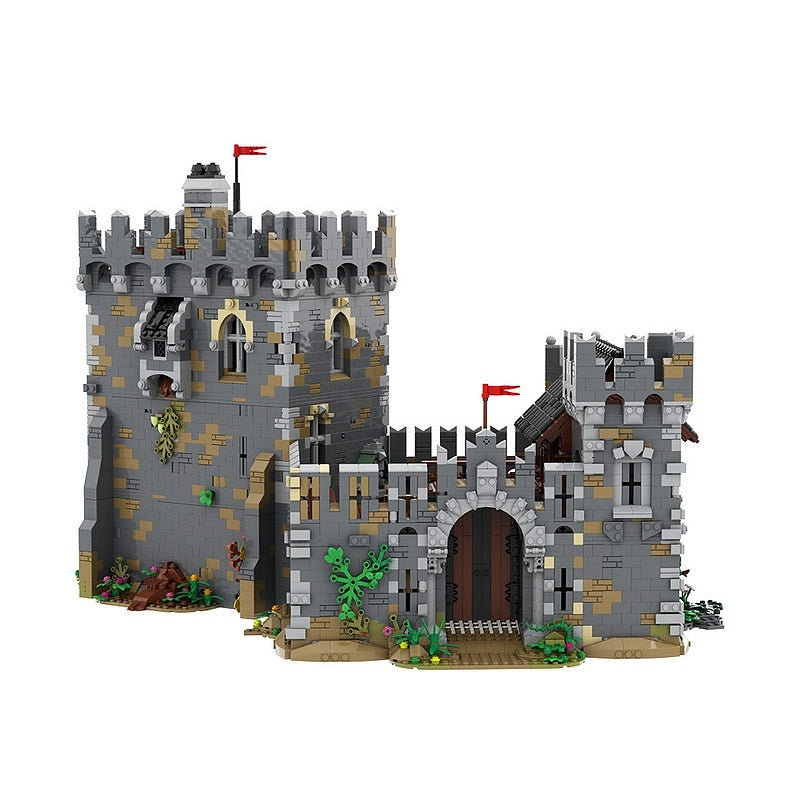 Lion's Medieval Fortress Castle MOC Building Kit | Fantasy Architecture - 2