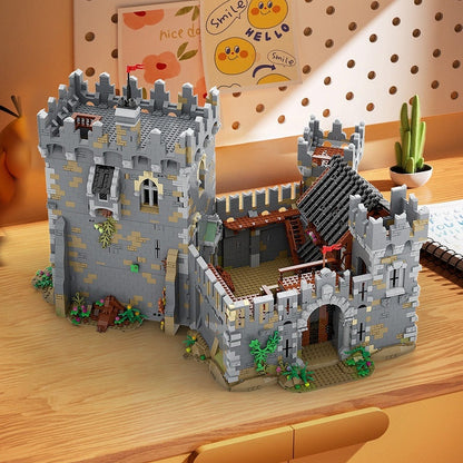 Lion's Medieval Fortress Castle MOC Building Kit | Fantasy Architecture - 4