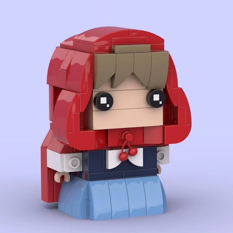 Little Red Riding Hood Cube Character MOC Building Kit | Fairy Tale Figure - 2