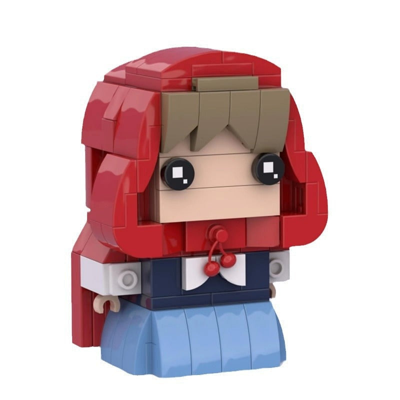 Little Red Riding Hood Cube Character MOC Building Kit | Fairy Tale Figure - 3
