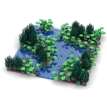 Little Water Landscape Building Kit | LEGO-Compatible MOC - 2