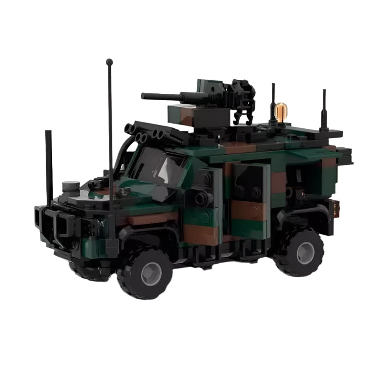 LMV 4x4 Tactical Lynx MOC Building Kit - Custom Military Construction Set - 1