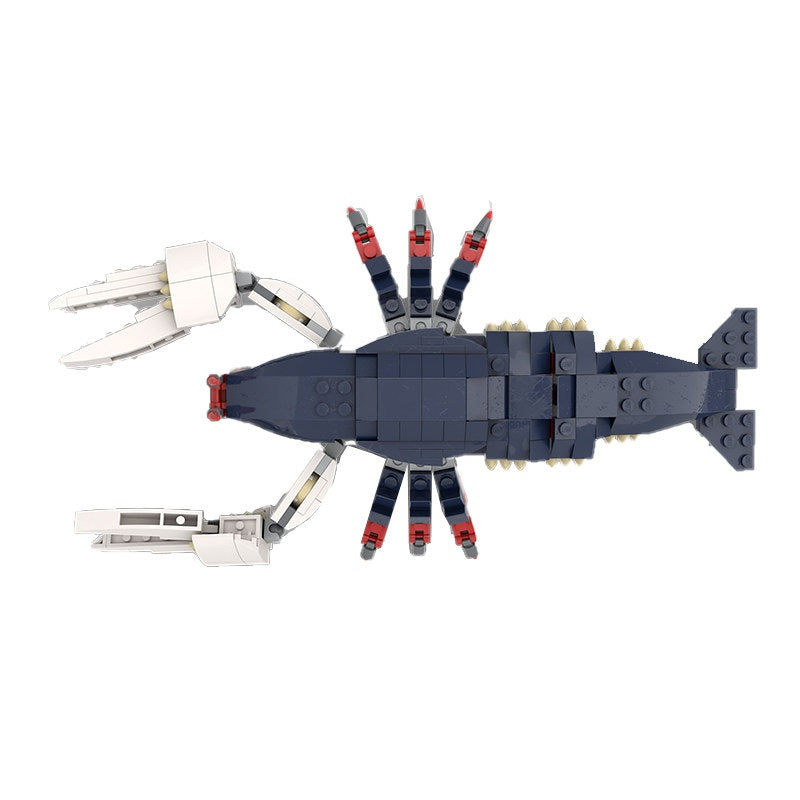 Lobster MOC Building Kit | Marine Animal Figure Model - 1