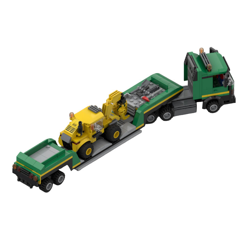 Log Handler Transport Building Kit | LEGO-Compatible MOC - 4