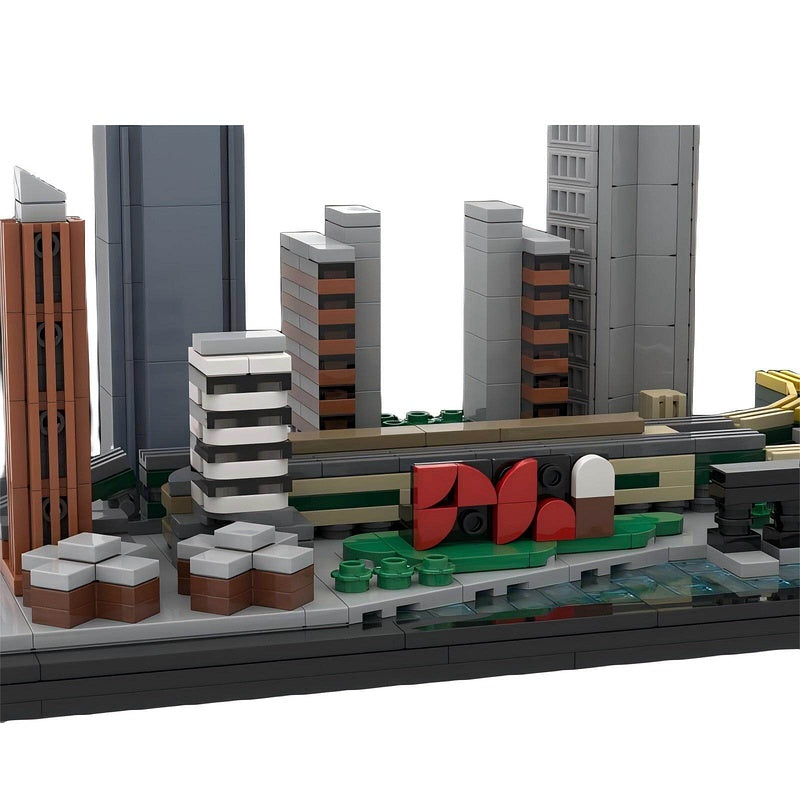 Long Island City Skyline Building Kit | Compatible MOC - 1