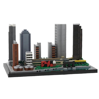 Long Island City Skyline Building Kit | Compatible MOC - 2