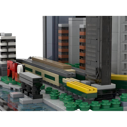 Long Island City Skyline Building Kit |Compatible MOC - 4