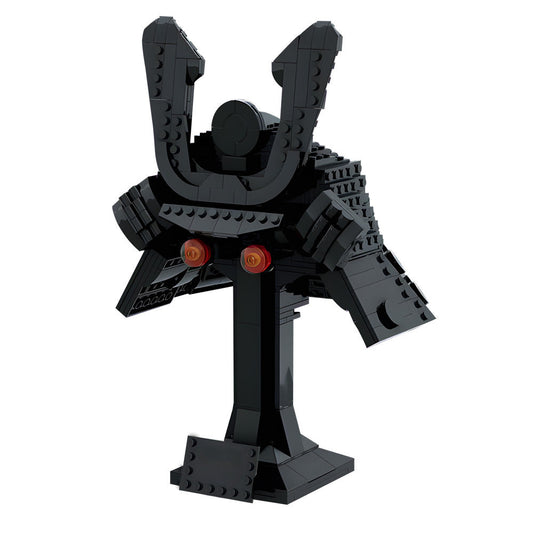 Lord Garmadon Helmet Building Kit | LEGO-Compatible MOC - 1