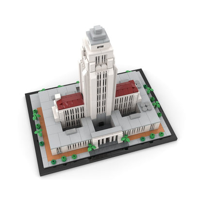 Los Angeles City Hall 1:800 MOC Skyscraper Building Kit - 3
