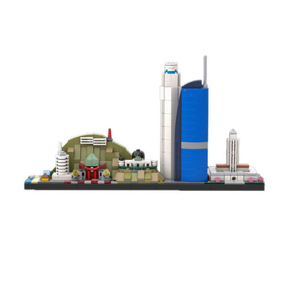 Los Angeles Skyline Building Kit | LEGO-Compatible MOC - 3