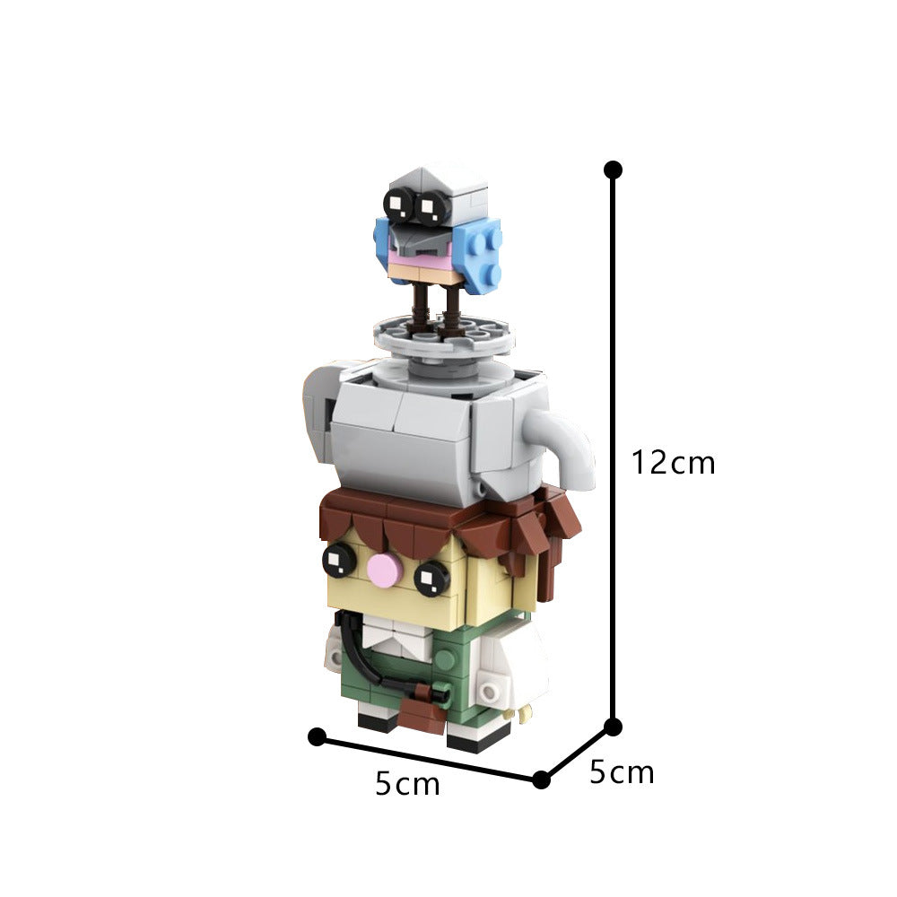 Lost in the Woods Figures Building Kit | Autumn Fantasy Series | LEGO-Compatible MOC - 3
