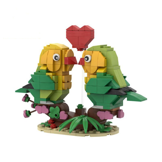 Love Bird MOC Building Kit | Valentine's Day | LEGO-Compatible MOC - 1