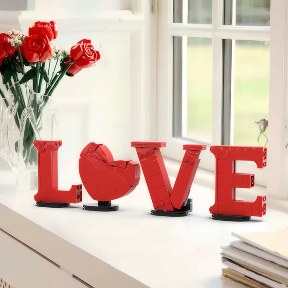 Love lettering Building Kit | Valentine´s Day | MOC-208993 - 2