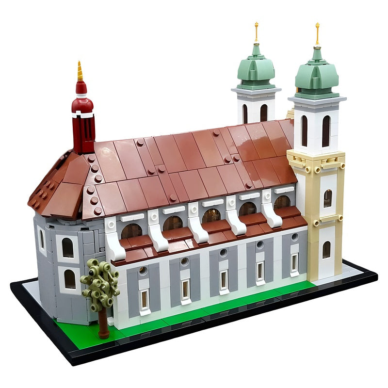 Lucerne Jesuit Church St. Franz Xaver 1:250 MOC Building Kit - 5