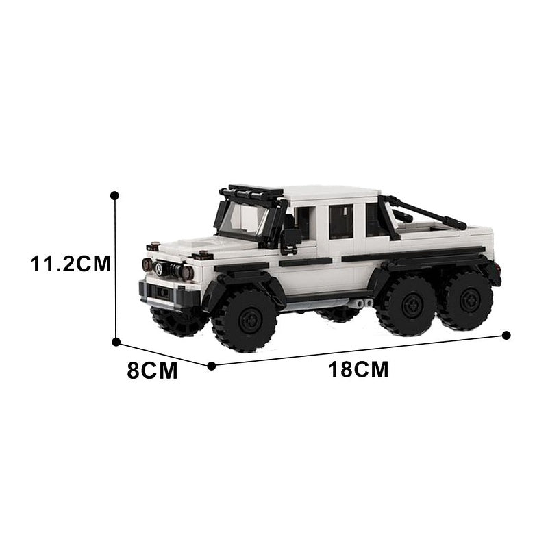 Luxury 6x6 Off-Road Performance Vehicle MOC Building Kit | Adventure Model - 8
