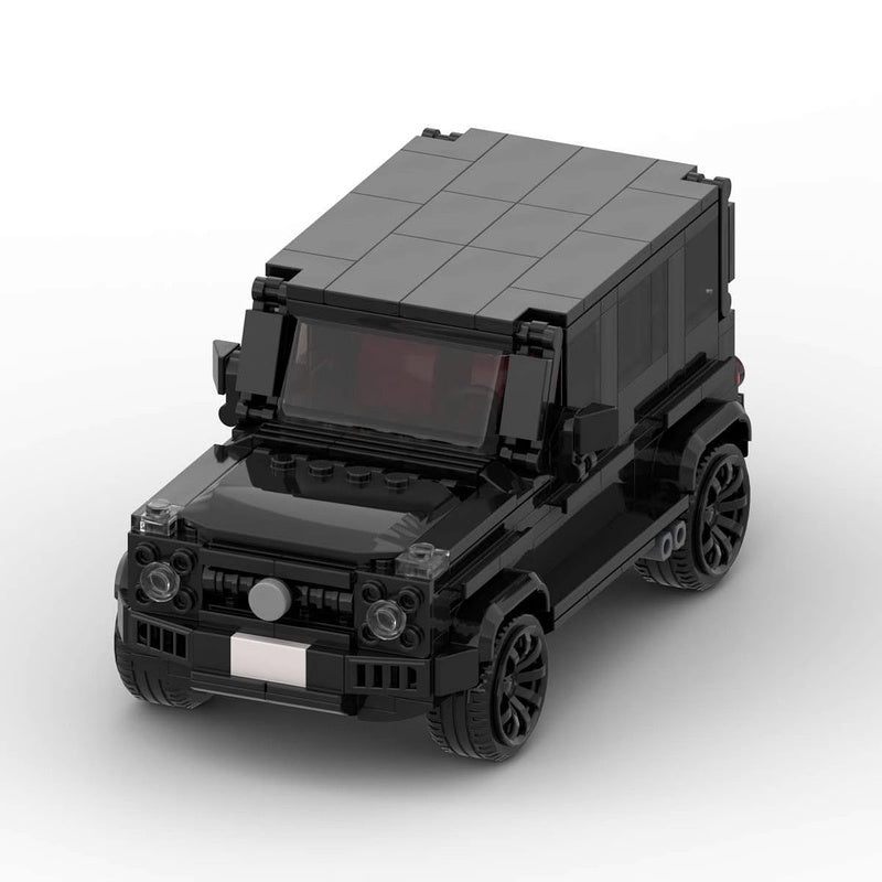 Luxury Off-Road G-Class Boxy Style 4x4 SUV Building Kit | LEGO-Compatible MOC - 3