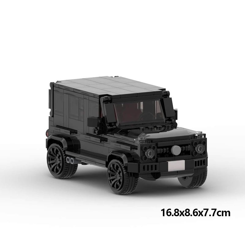 Luxury Off-Road G-Class Boxy Style 4x4 SUV Building Kit | LEGO-Compatible MOC - 5