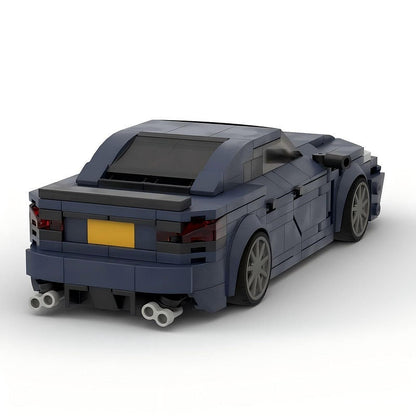 Luxury Sport Sedan MOC Vehicle Building Kit | Performance Car Design - 4