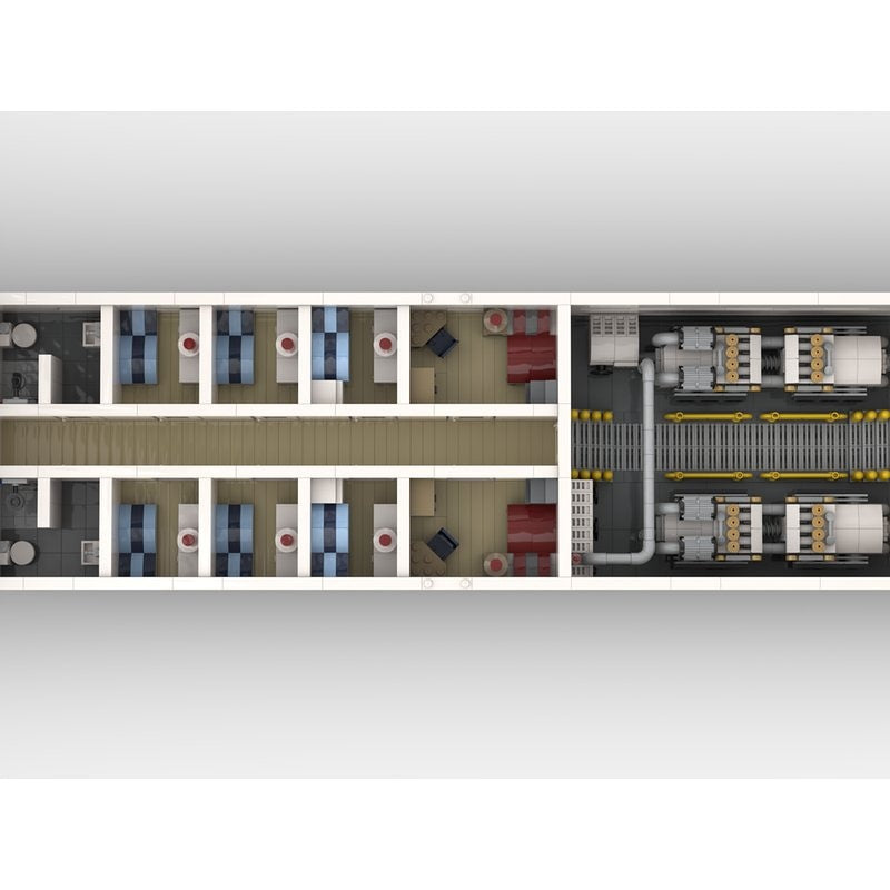 Luxury Super Yacht MOC Building Kit - 5