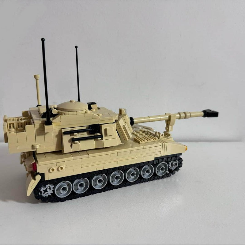 M-109 Paladin 155mm Howitzer MOC Building Kit | 1:35 Scale - 3