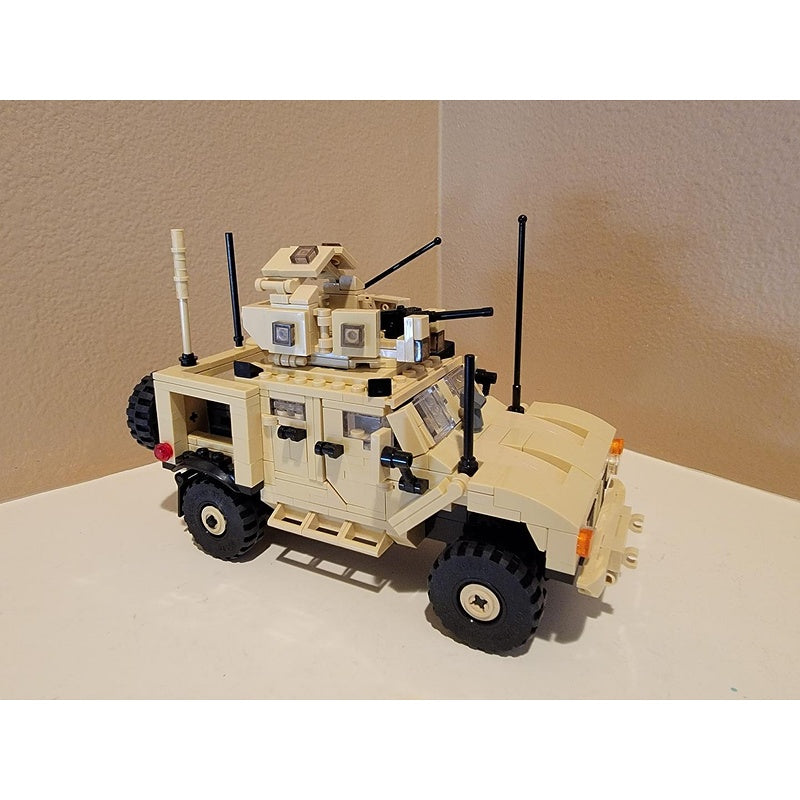M-ATV Mine-Resistant Armored Tactical Vehicle MOC Building Kit - 3
