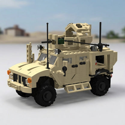 M-ATV Mine-Resistant Armored Tactical Vehicle MOC Building Kit - 4
