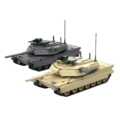 M1 Abrams 105mm Main Battle Tank MOC Building Kit - 1