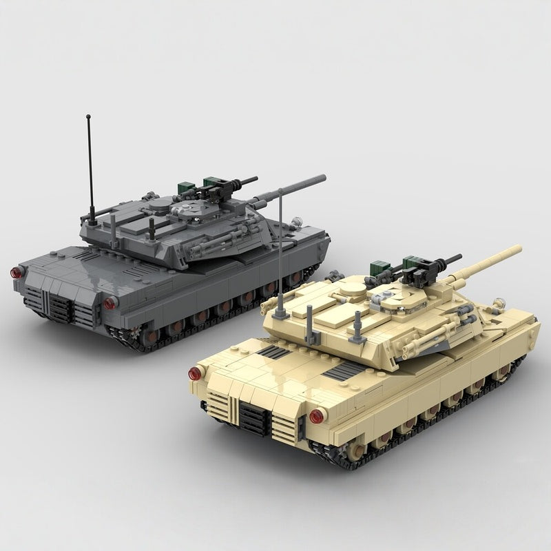 M1 Abrams 105mm Main Battle Tank MOC Building Kit - 2