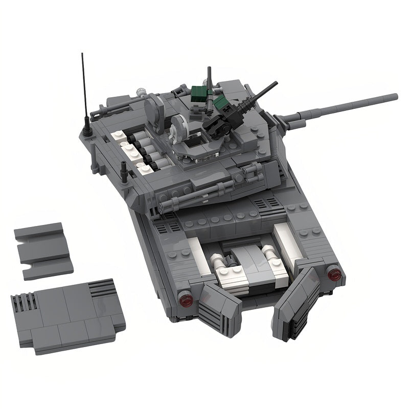 M1 Abrams 105mm Main Battle Tank MOC Building Kit - 5