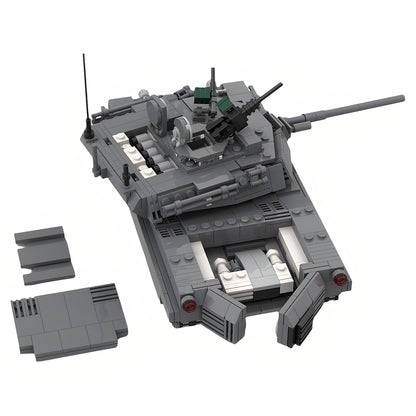 M1 Abrams 105mm Main Battle Tank MOC Building Kit - 5