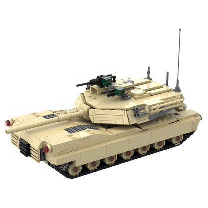 M1 Abrams 105mm Main Battle Tank MOC Building Kit - 6