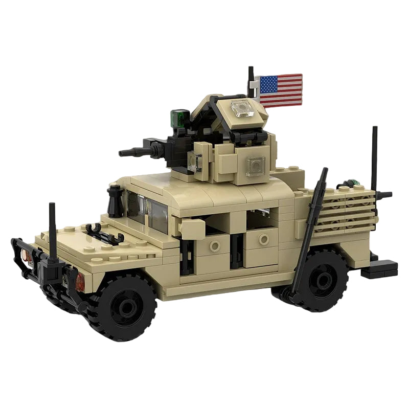 M1025 O-GPK Tactical Military Vehicle MOC Building Kit - 1