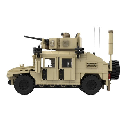 M1025 Special Forces Patrol Vehicle Building Kit | Compatible MOC - 3