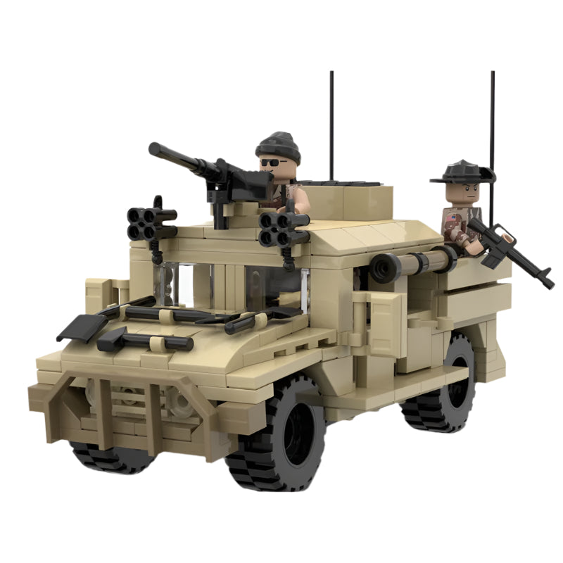 M1025 Special Forces Patrol Vehicle Building Kit | Compatible MOC - 1