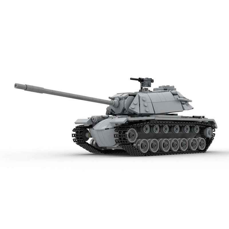 M103 Heavy Tank MOC Building Kit | 1:38 Scale Armored Vehicle Model - 1