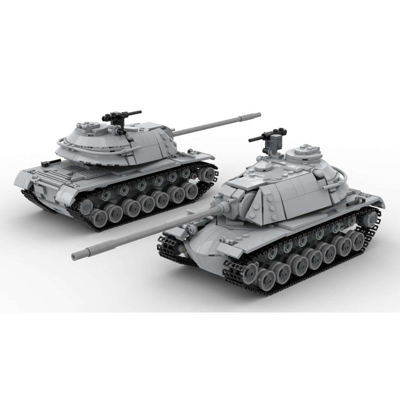 M103 Heavy Tank MOC Building Kit | 1:38 Scale Armored Vehicle Model - 3