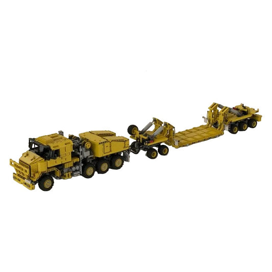 M1070 Heavy Duty Tractor MOC Building Kit | Transport Truck Model - 1