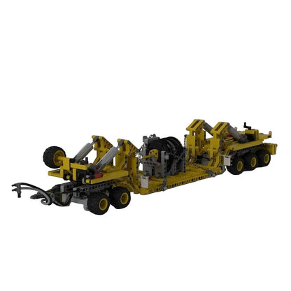 M1070 Heavy Duty Tractor MOC Building Kit | Transport Truck Model - 2