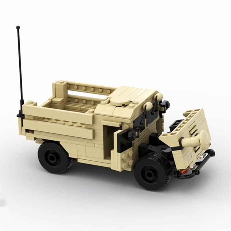 M1123 Tactical Cargo Carrier MOC Building Kit | Military Vehicle Model - 3