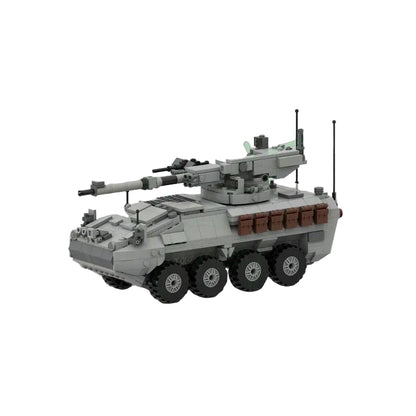 M1128 Stryker Mobile Gun System 1:34 Scale MOC Building Kit - 1
