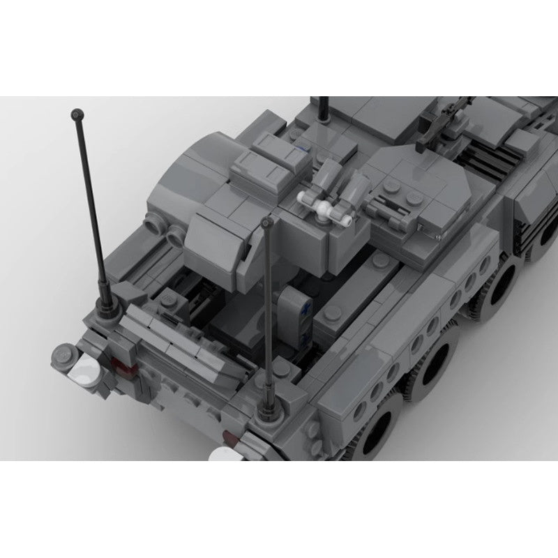M1134 Anti Tank Missile Vehicle Building Kit | LEGO-Compatible MOC - 2