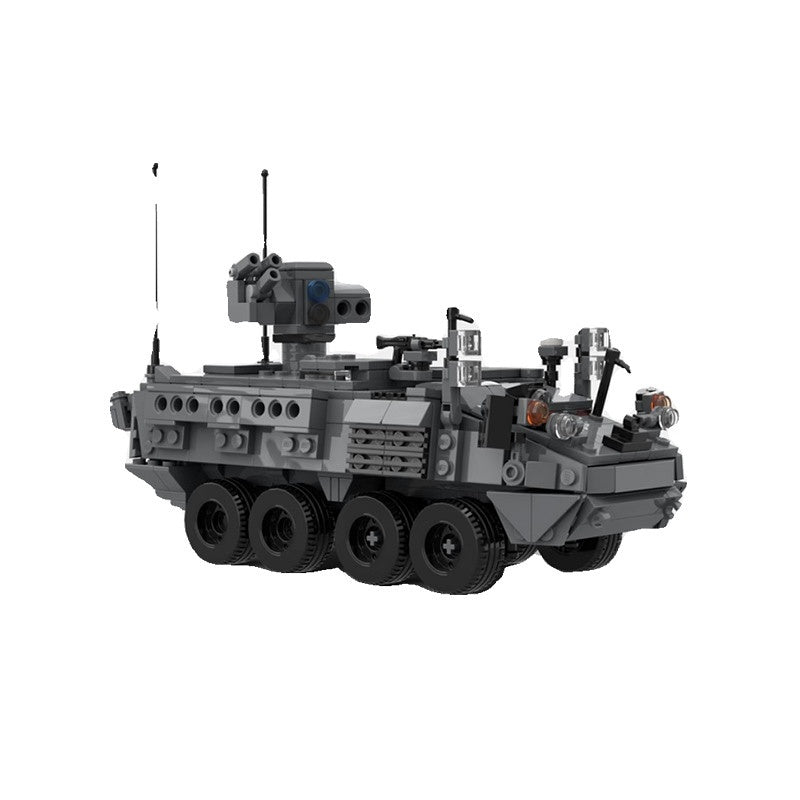 M1134 Anti Tank Missile Vehicle Building Kit | LEGO-Compatible MOC - 4