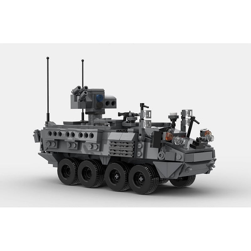 M1134 Anti Tank Missile Vehicle MOC Building Kit | Military Support Model - 2