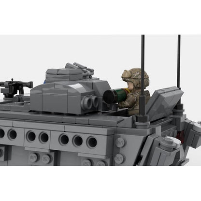 M1134 Anti Tank Missile Vehicle MOC Building Kit | Military Support Model - 4