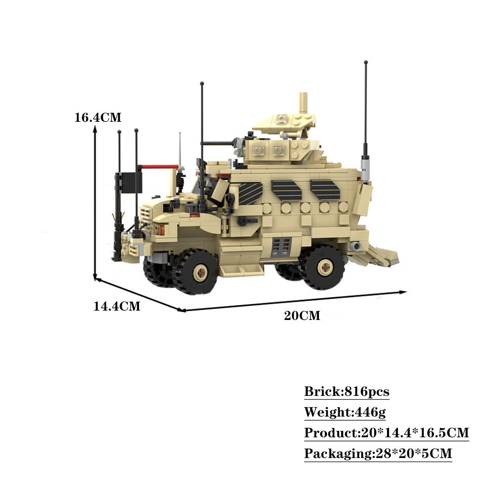 M1235A2 MaxxPro Dash DXM Building Kit | Compatible MOC - 4