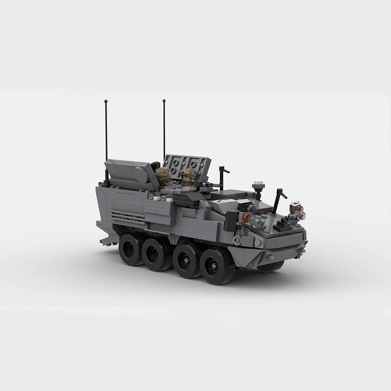 M1252 Mortar Carrier Armored Vehicle Building Kit | LEGO-Compatible MOC - 2