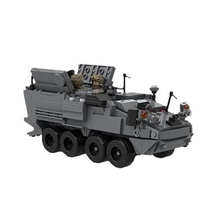 M1252 Mortar Carrier Armored Vehicle Building Kit | LEGO-Compatible MOC - 5