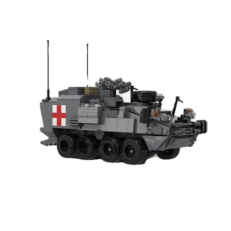 M1254 Medical Armored Ambulance MOC Building Kit | IFV Vehicle Model - 1