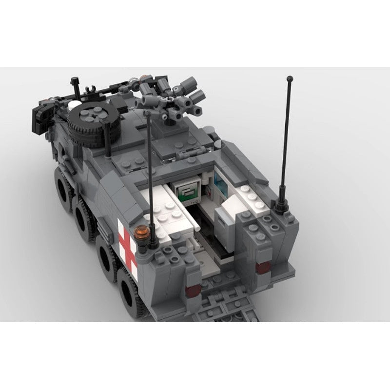 M1254 Medical Armored Ambulance MOC Building Kit | IFV Vehicle Model - 3